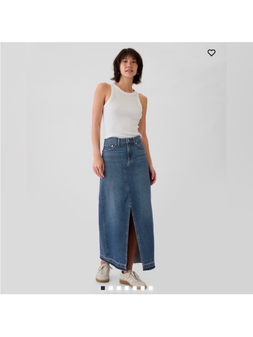 NWT Gap Denim Maxi Skirt